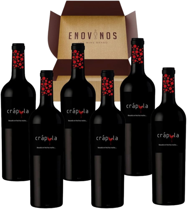 Vino Crápula 12 meses. Bodegas Crápula